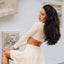 Elevé Long Sleeve Crop Top
