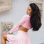 Elevé Long Sleeve Crop Top